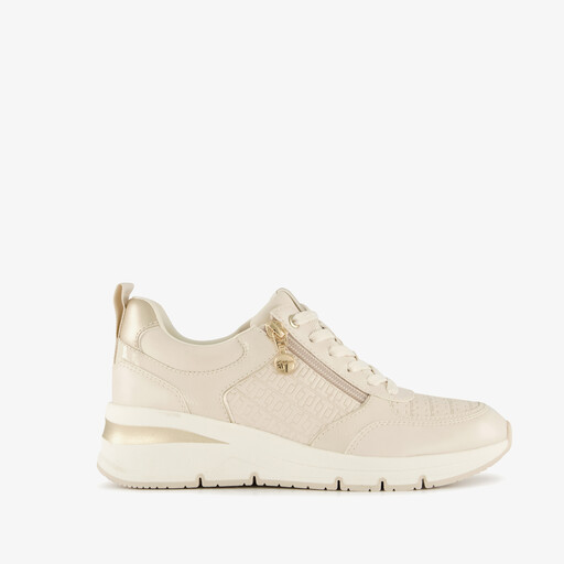 Dames sneakers ivoor beige