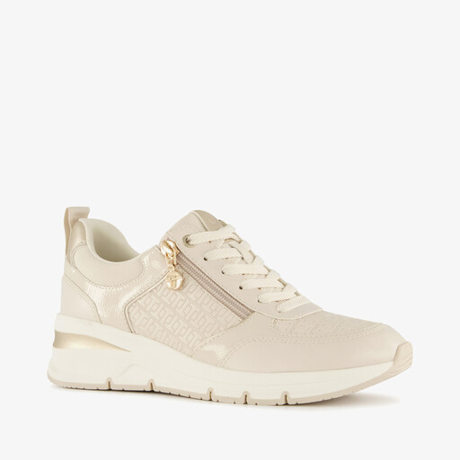 Dames sneakers ivoor beige