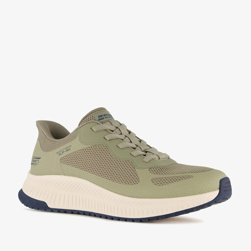 Slip-ins: BOBS Squad 4 heren sneakers groen