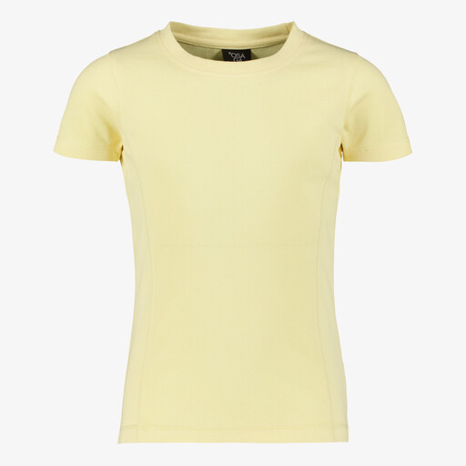 Sport T-shirt meisjes geel