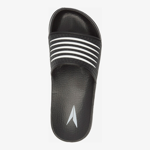 Dames badslippers zwart