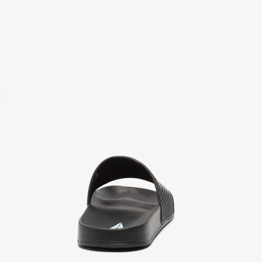 Dames badslippers zwart