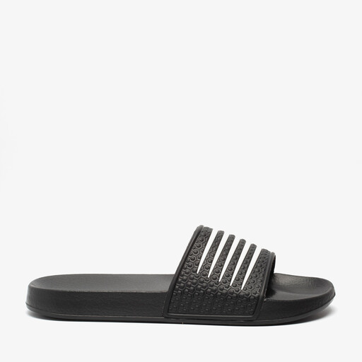 Heren badslippers zwart