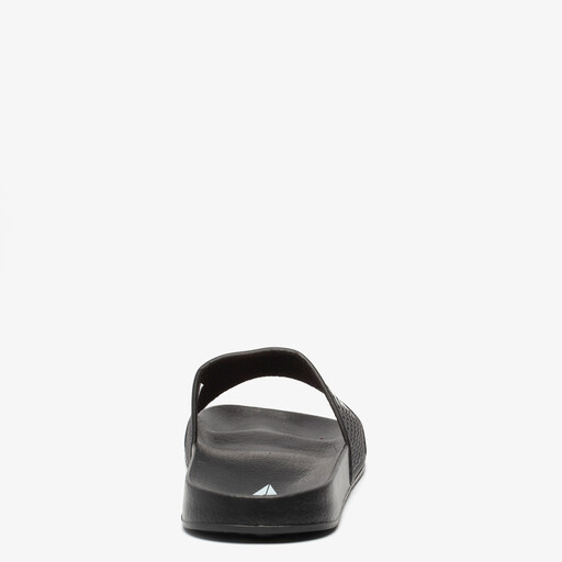 Heren badslippers zwart