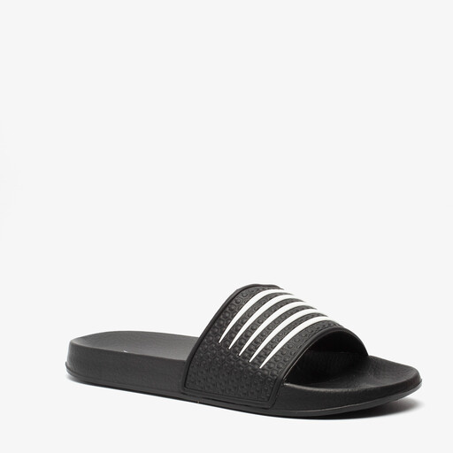 Heren badslippers zwart