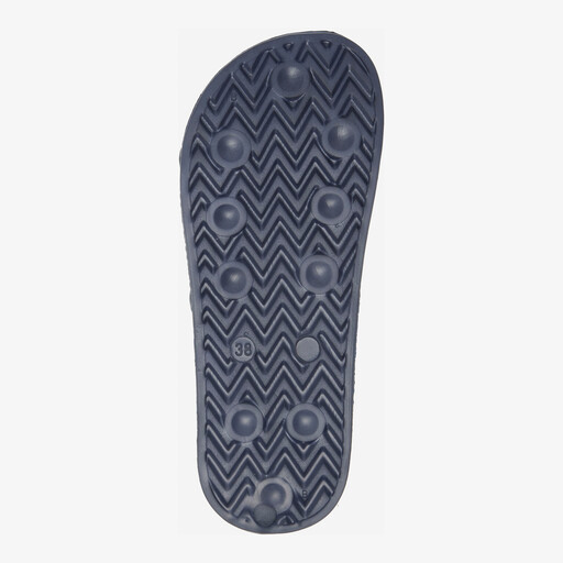 Dames badslippers donkerblauw