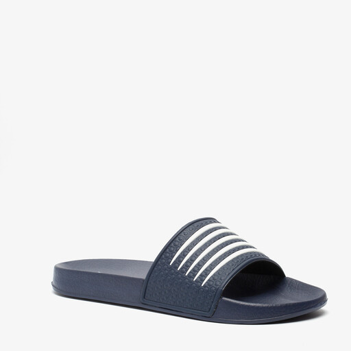 Heren badslippers donkerblauw