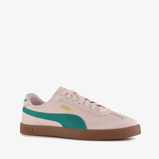 Club II Era suede dames sneakers roze groen