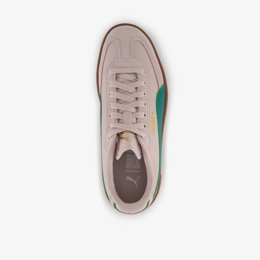 Club II Era suede dames sneakers roze groen