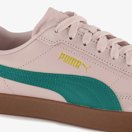 Club II Era suede dames sneakers roze groen