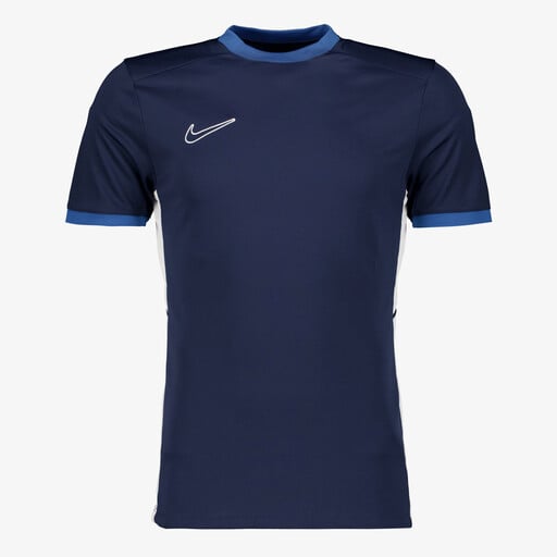 DF Academy 23 heren sport T-shirt blauw wit