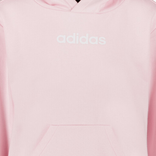 Sportswear kinder hoodie lichtroze