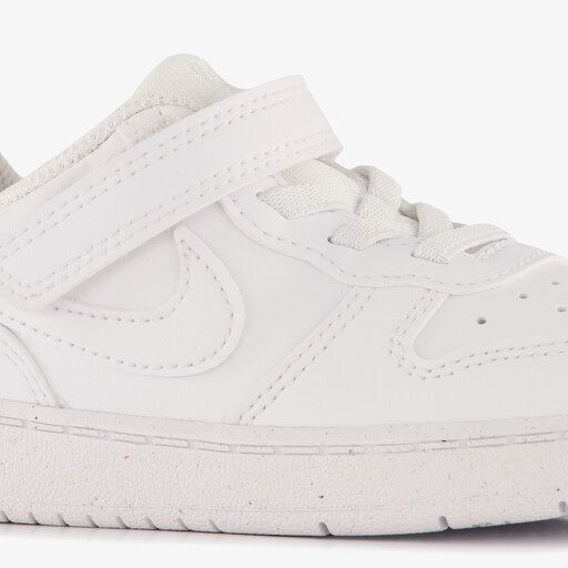Court Borough Low Recraft kinder sneakers wit
