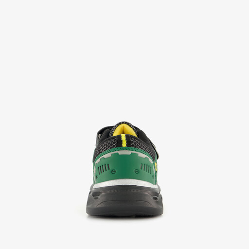 Sneakers met lichtjes groen zwart