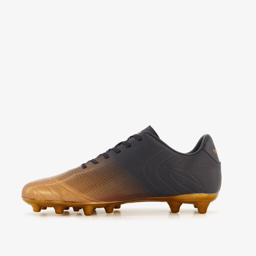 Voetbalschoenen FG heren zwart brons