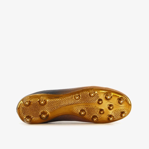 Voetbalschoenen FG heren zwart brons