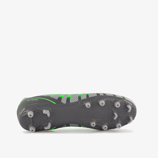 Heren FG voetbalschoenen zilver groen