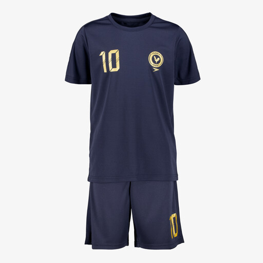 Tweedelige kinder sport set donkerblauw