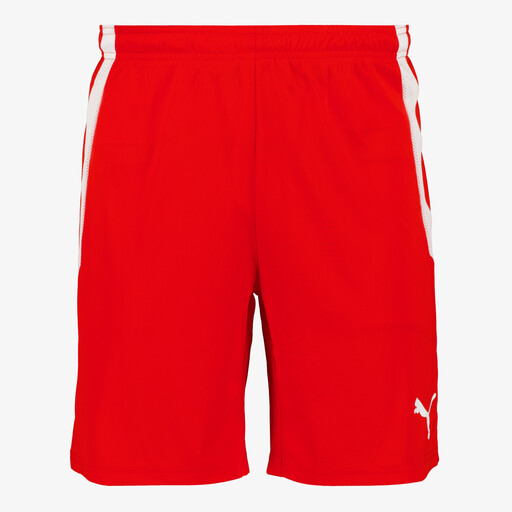 Teamliga heren shorts rood