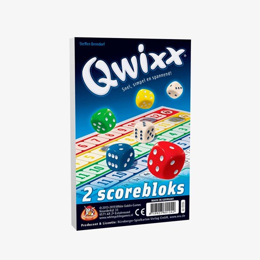 Spel Qwixx Scoreblokken