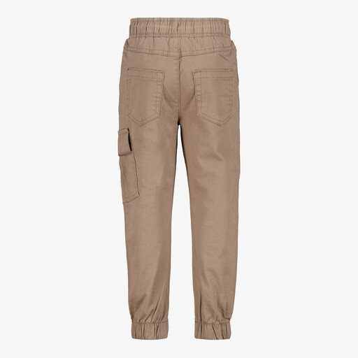 Jongens twill cargo broek bruin
