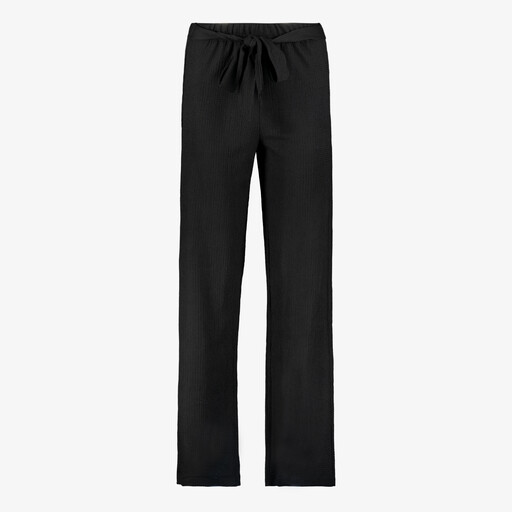 Twoday wijde broek dames zwart
