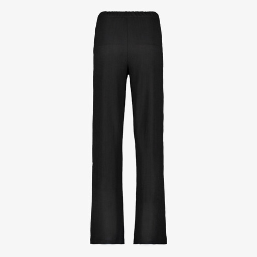 Twoday wijde broek dames zwart