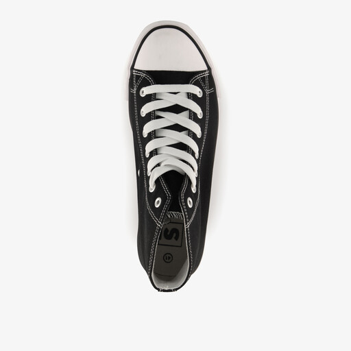 Canvas heren gympen zwart