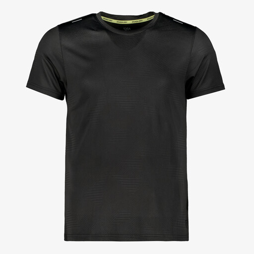 Dry heren hardloop T-shirt zwart