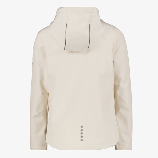 Kinder softshell jas wit