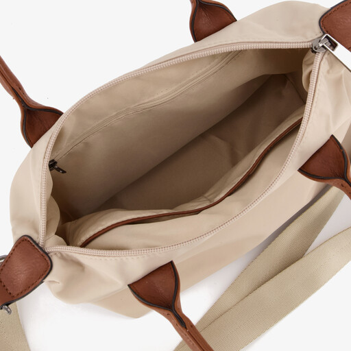 Dames shopper beige