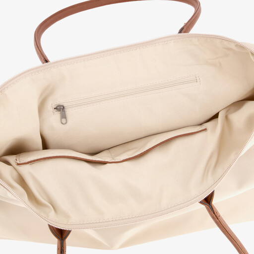 Dames shopper beige bruin