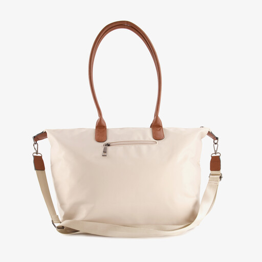 Dames shopper beige bruin