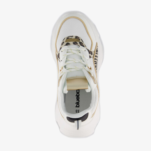 Meisjes dad sneakers met tijgerprint