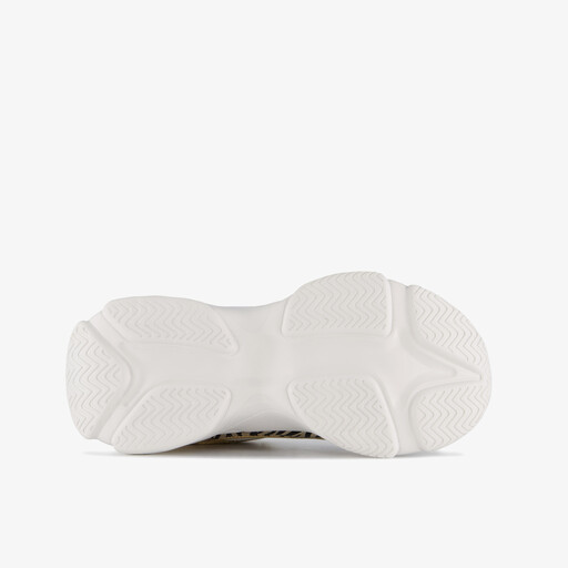 Meisjes dad sneakers met tijgerprint