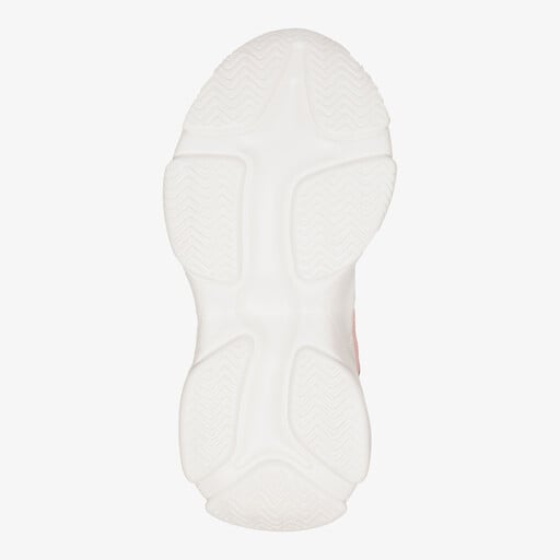 Meisjes sneaker roze met zebraprint