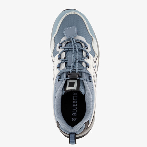 Jongens sneakers blauw grijs