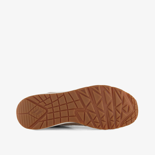 Uno Stand on Air suede heren sneakers taupe