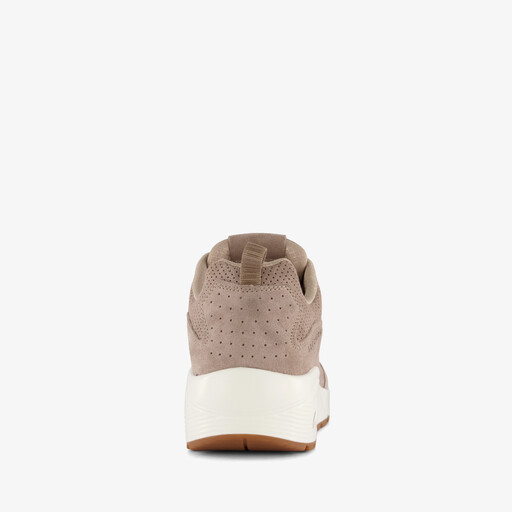Uno Stand on Air suede heren sneakers taupe