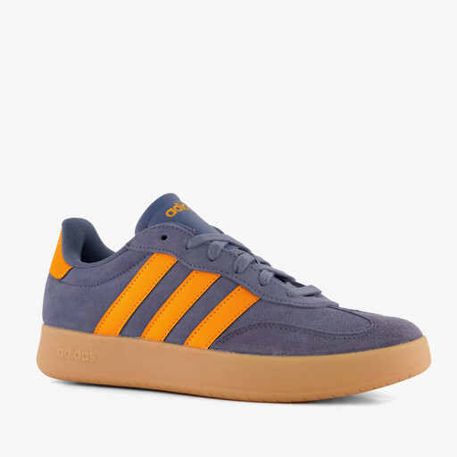 Barreda heren sneakers blauw oranje