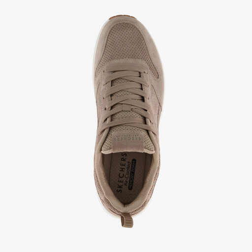 Uno Stand on Air suede heren sneakers taupe