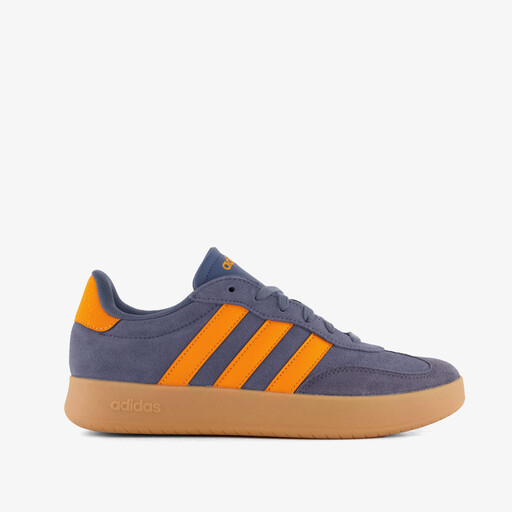 Barreda heren sneakers blauw oranje
