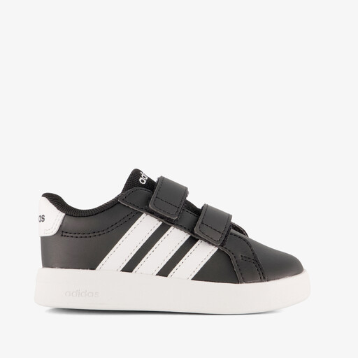 Grand Court 3.0 kinder sneakers zwart wit