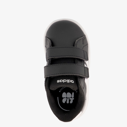 Grand Court 3.0 kinder sneakers zwart wit