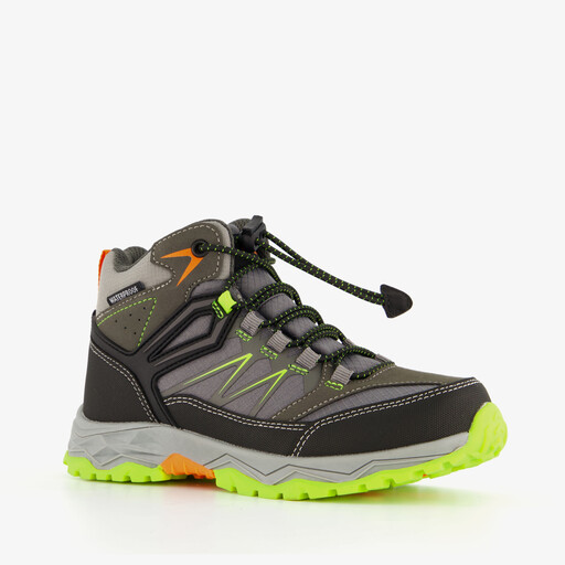 Hoge kinder wandelschoenen cat. A B grijs