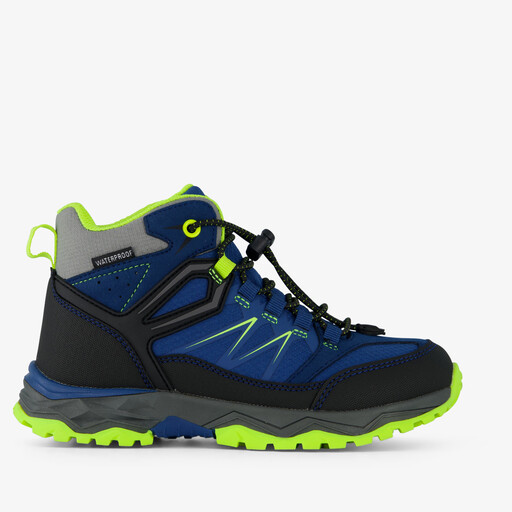 Hoge kinder wandelschoenen cat. A B blauw