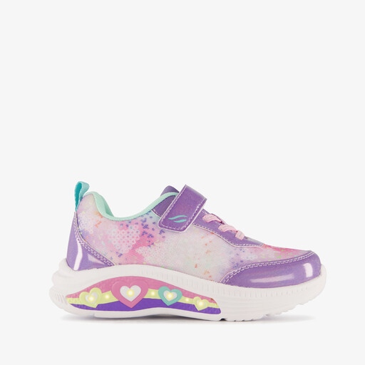 Meisjes sneakers met lichtjes paars