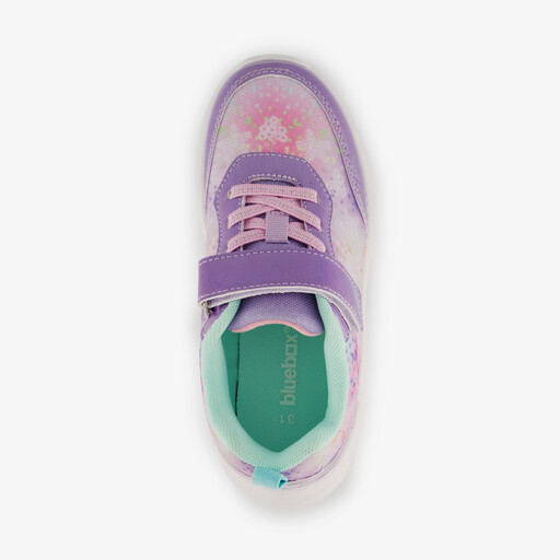 Meisjes sneakers met lichtjes paars