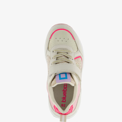 Meisjes sneakers met airzool beige