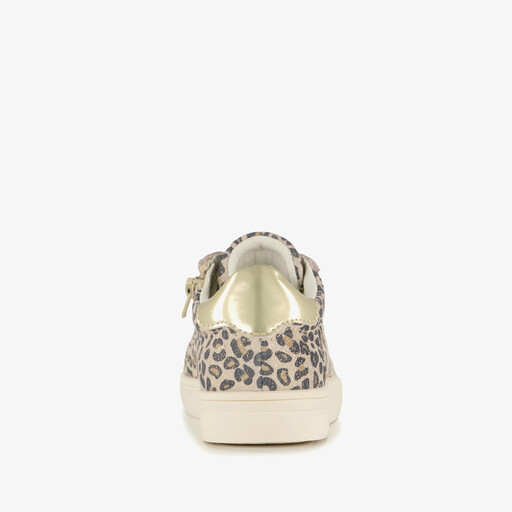 Meisjes sneakers met panterprint